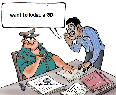 All about GD (General Diary) in Bangladesh